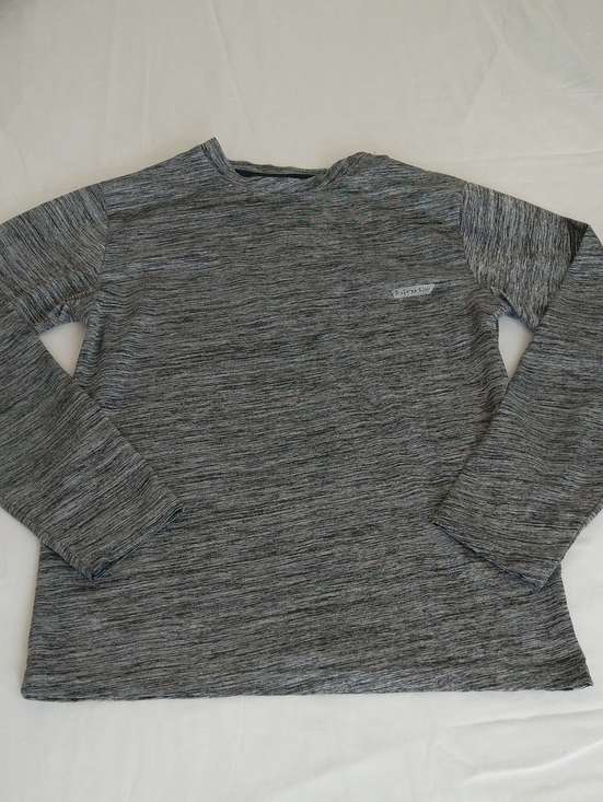 Hind Other - Hind Athletic Gray Marled Long Sleeve Shirt Boys Size L ( 14/16)